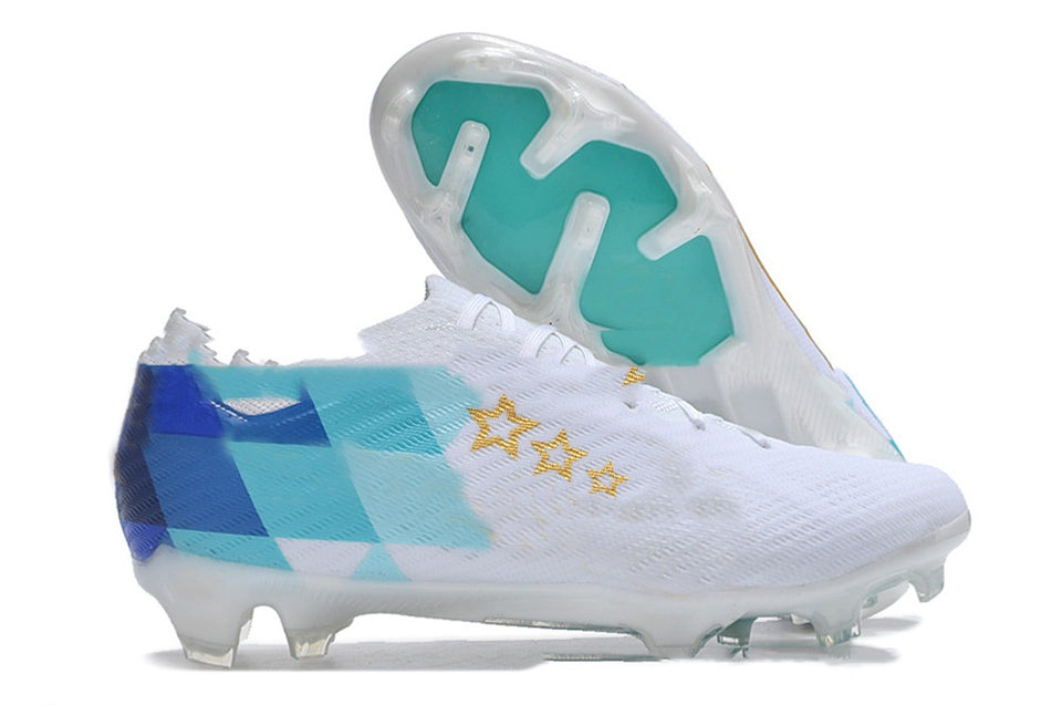 Men’s FG Soccer Cleats – Waterproof Knitted Football Shoes with Full Air Cushion