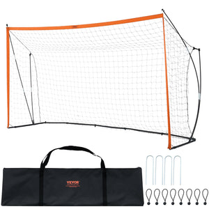 Portable 12×6 FT Soccer Goal Net – Outdoor Training Practice Set