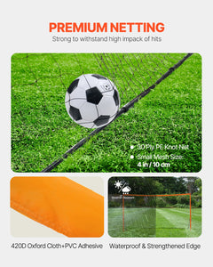 Portable 12×6 FT Soccer Goal Net – Outdoor Training Practice Set